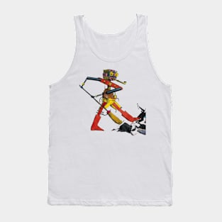 Intellectual Rebellion Robot Machine Progress Tank Top